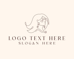 Luxury - Feminine Fashion Jewelry logo design