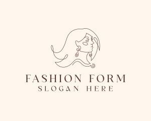 Feminine Fashion Jewelry logo design