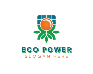 Renewable Energy - Renewable Solar Panel logo design