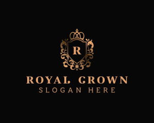 Royal Monarchy Shield logo design