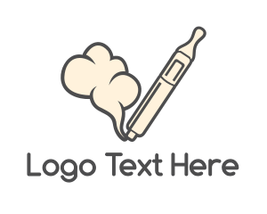 Vaper - Smoking Vape Pen logo design