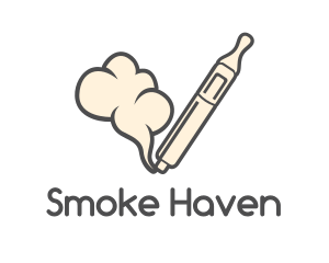 Tobacco - Smoking Vape Pen logo design