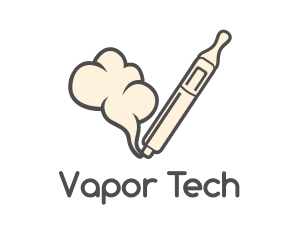 Vapor - Smoking Vape Pen logo design