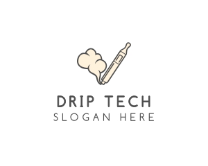 Smoking Vape Pen logo design