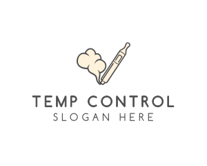 Smoking Vape Pen logo design