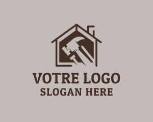 House Building Tools Logo