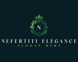 Elegant Ornament Crown logo design