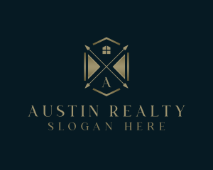 Realty Property Arrow logo design