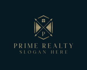 Realty Property Arrow logo design