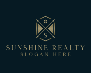 Realty Property Arrow logo design