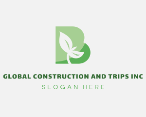 Plant Seedling Leaf Logo