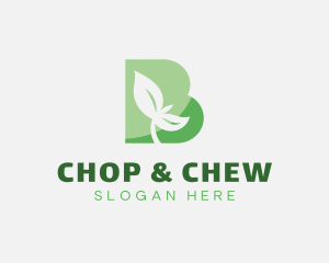 Plant Seedling Leaf Logo