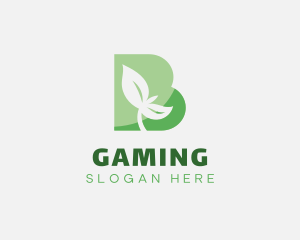 Plant Seedling Leaf Logo