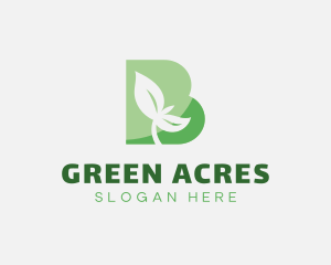 Agriculturist - Plant Seedling Leaf logo design