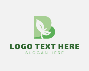 Plant Seedling Leaf Logo