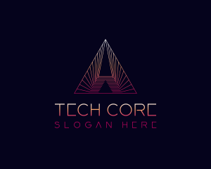 Tech Developer Business logo design