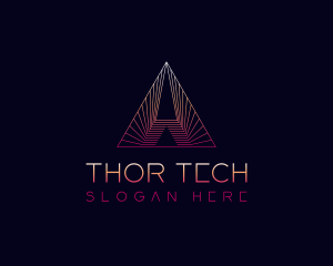 Tech Developer Business logo design