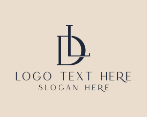 Monogram - Elegant Minimalist Business logo design