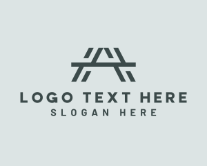 Gray - Generic Modern Letter A logo design