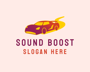 Fast Sports Car Logo