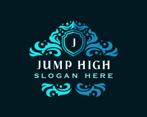 Deluxe  High End Crest logo design