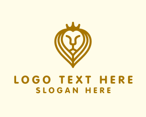 Regal - Lion King Crown logo design