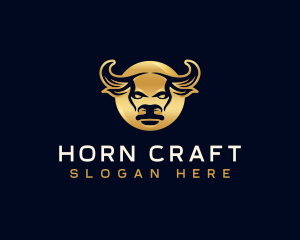 Horn - Premium Bull Horn logo design
