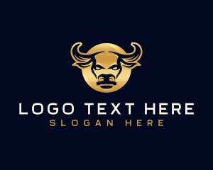 Bull - Premium Bull Horn logo design