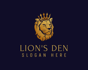 Lion - Finance King Lion logo design