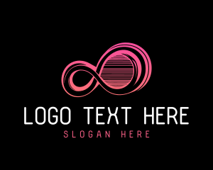 Dynamic - Abstract Infinity Lines logo design