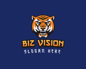 Wild Beast Tiger logo design