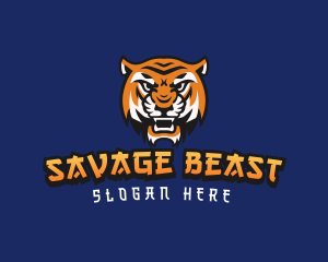 Wild Beast Tiger logo design