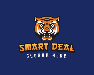 Wild Beast Tiger logo design