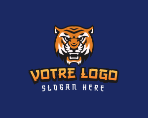 Wildcat - Wild Beast Tiger logo design