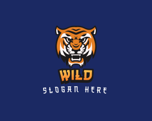Wild Beast Tiger logo design