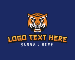 Feline - Wild Beast Tiger logo design