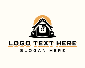 Repair - Home Improvement Tools logo design