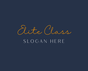 Cursive Handwritten Wordmark logo design