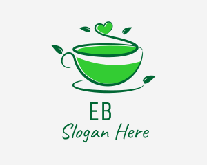 Natural Green Tea  Logo