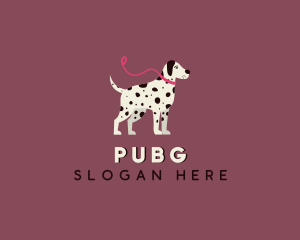 Pet Dog Leash Logo