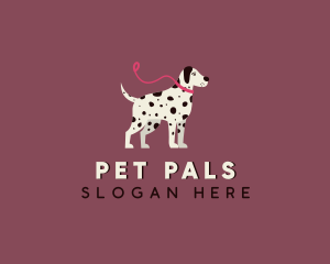 Pet Dog Leash logo design