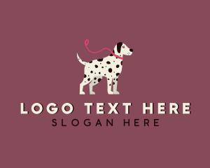 Veterinary - Pet Dog Leash logo design