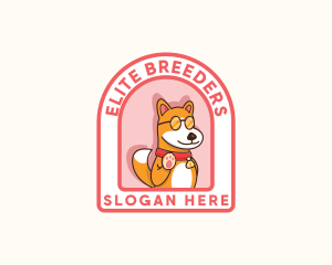 Cartoon Puppy Dog logo design