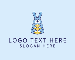 Celebration - Easter Bunny Hug logo design