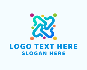 People - Community Organization Group logo design