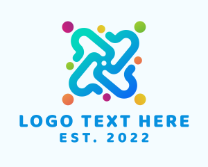 Meeting - Community Organization Group logo design
