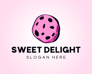 Pink Sweet Cookie logo design