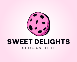 Pink Sweet Cookie logo design