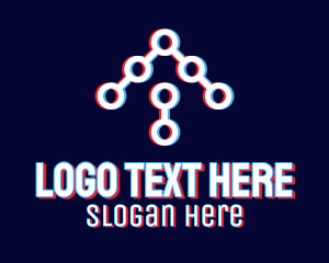 Logistics - Static Motion Arrow Tech logo design