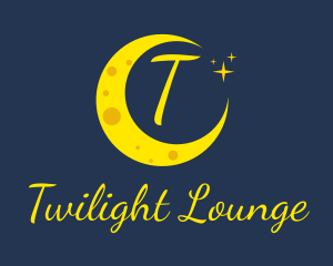 Evening - Evening Moon Stars logo design